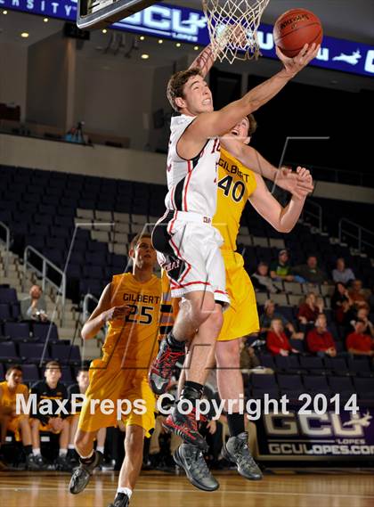 Thumbnail 3 in Gilbert vs. Chaparral (Hoophall West Tournament) photogallery.