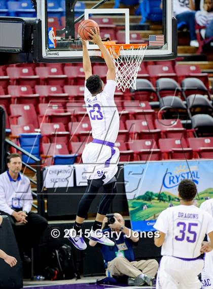 Thumbnail 1 in Modesto Christian vs. Sacramento (CIF SJS D2 Final) photogallery.