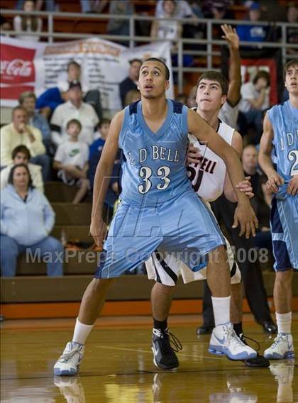 Thumbnail 3 in Coppell vs LD Bell (Whataburger Basketball Tournament) photogallery.