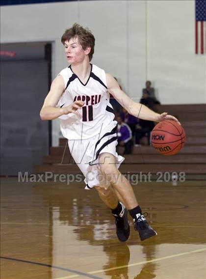 Thumbnail 2 in Coppell vs LD Bell (Whataburger Basketball Tournament) photogallery.
