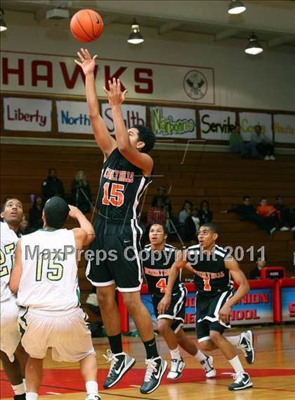 Thumbnail 2 in Beverly Hills vs. Narbonne (Sea Hawk Classic) photogallery.