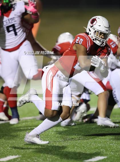 Thumbnail 1 in Aubrey vs. Van (UIL 4A Area Playoff) photogallery.