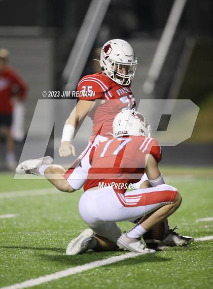 Thumbnail 1 in Aubrey vs. Van (UIL 4A Area Playoff) photogallery.