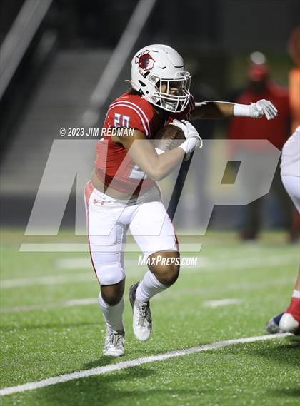 Thumbnail 3 in Aubrey vs. Van (UIL 4A Area Playoff) photogallery.