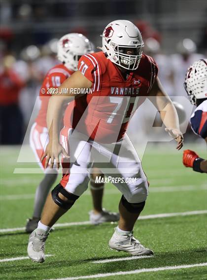 Thumbnail 1 in Aubrey vs. Van (UIL 4A Area Playoff) photogallery.