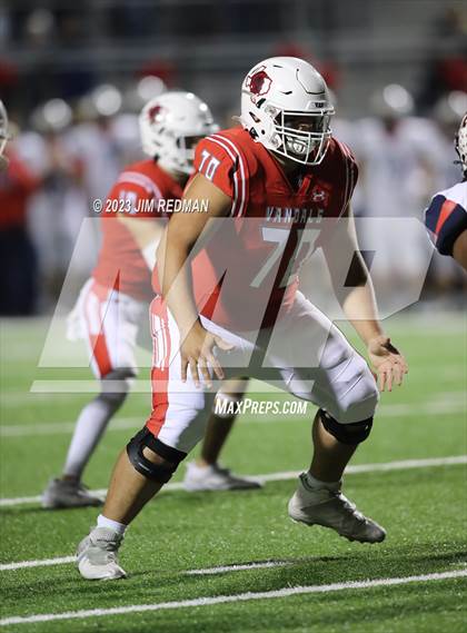 Thumbnail 3 in Aubrey vs. Van (UIL 4A Area Playoff) photogallery.