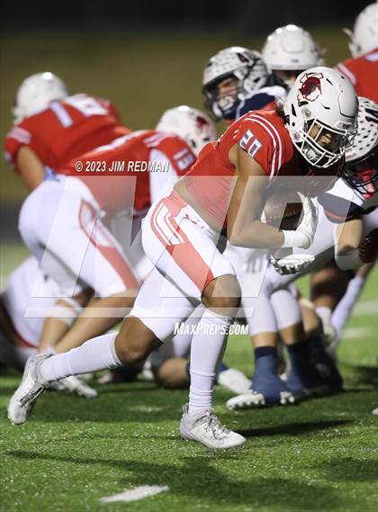 Thumbnail 3 in Aubrey vs. Van (UIL 4A Area Playoff) photogallery.
