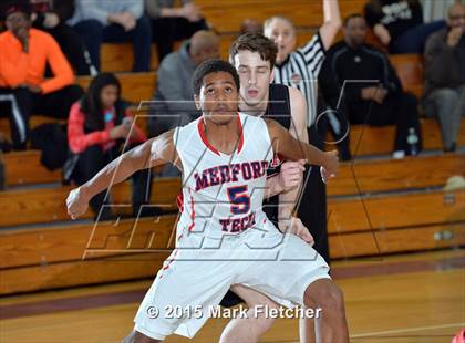 Thumbnail 3 in Medford Tech vs. Hun (Cherry Hill West Play-By-Play Classic) photogallery.