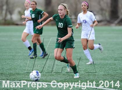 Thumbnail 1 in St. Joseph's Academy vs Blue Valley Northwest (St. Louis Soccer Classic) photogallery.