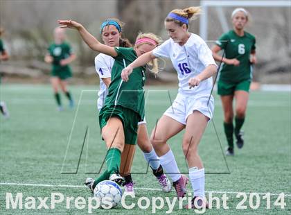Thumbnail 3 in St. Joseph's Academy vs Blue Valley Northwest (St. Louis Soccer Classic) photogallery.