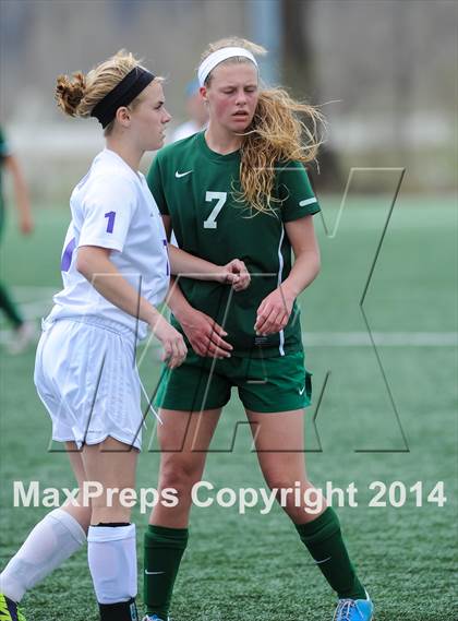 Thumbnail 3 in St. Joseph's Academy vs Blue Valley Northwest (St. Louis Soccer Classic) photogallery.