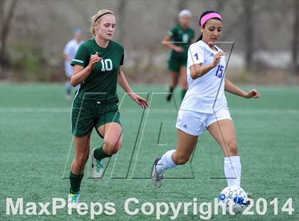 Thumbnail 3 in St. Joseph's Academy vs Blue Valley Northwest (St. Louis Soccer Classic) photogallery.
