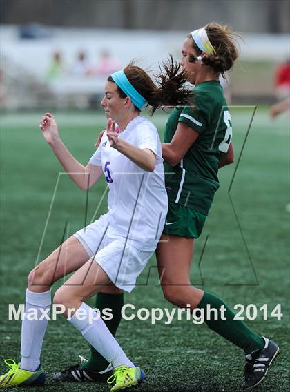 Thumbnail 2 in St. Joseph's Academy vs Blue Valley Northwest (St. Louis Soccer Classic) photogallery.