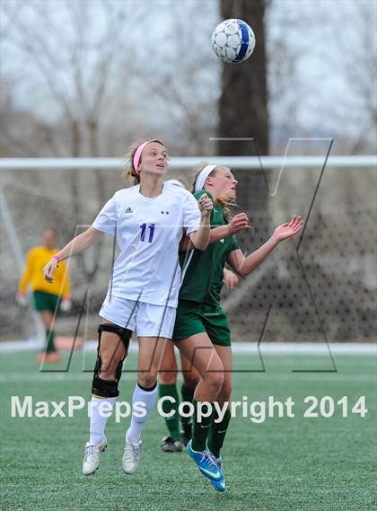 Thumbnail 3 in St. Joseph's Academy vs Blue Valley Northwest (St. Louis Soccer Classic) photogallery.