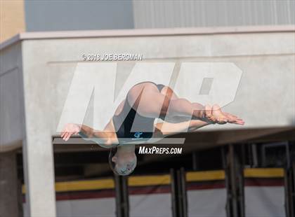 Thumbnail 2 in CIF Girls Diving Championships photogallery.