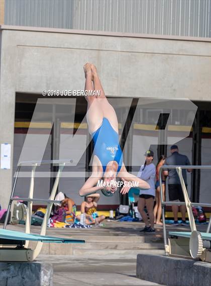 Thumbnail 3 in CIF Girls Diving Championships photogallery.