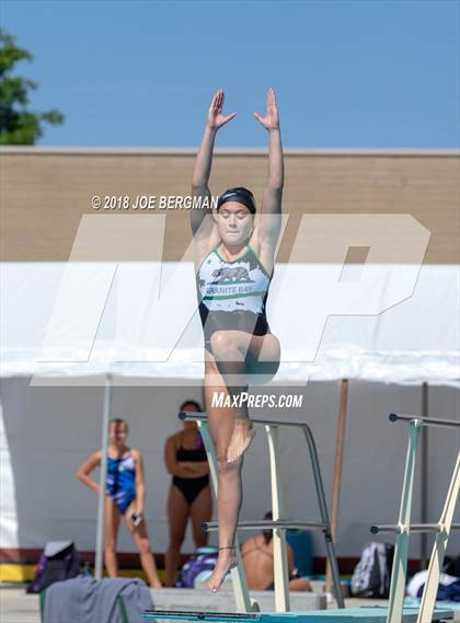 Thumbnail 1 in CIF Girls Diving Championships photogallery.