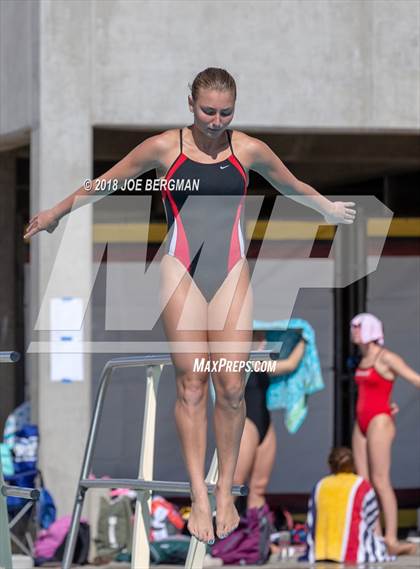 Thumbnail 1 in CIF Girls Diving Championships photogallery.