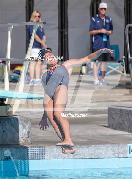 Thumbnail 3 in CIF Girls Diving Championships photogallery.