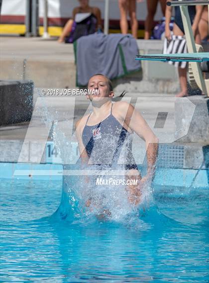 Thumbnail 1 in CIF Girls Diving Championships photogallery.