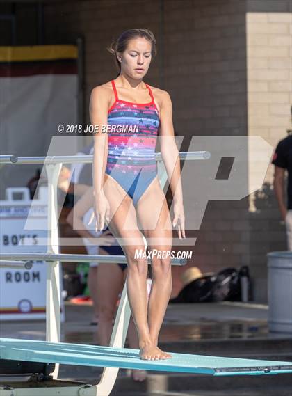 Thumbnail 1 in CIF Girls Diving Championships photogallery.