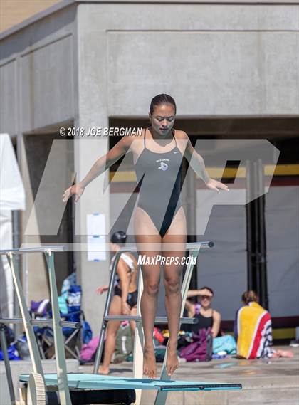 Thumbnail 1 in CIF Girls Diving Championships photogallery.