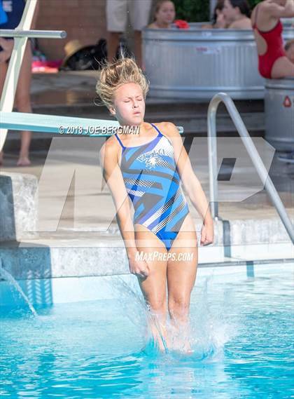 Thumbnail 1 in CIF Girls Diving Championships photogallery.