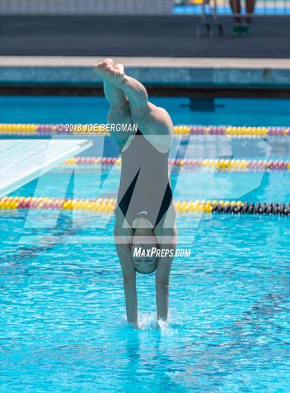 Thumbnail 3 in CIF Girls Diving Championships photogallery.