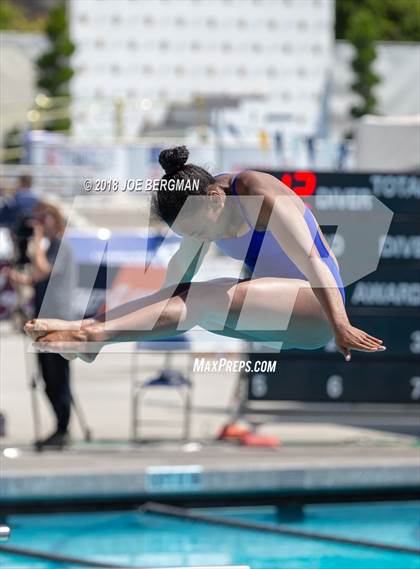 Thumbnail 1 in CIF Girls Diving Championships photogallery.