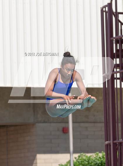 Thumbnail 3 in CIF Girls Diving Championships photogallery.