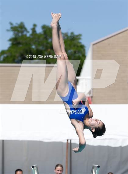 Thumbnail 3 in CIF Girls Diving Championships photogallery.