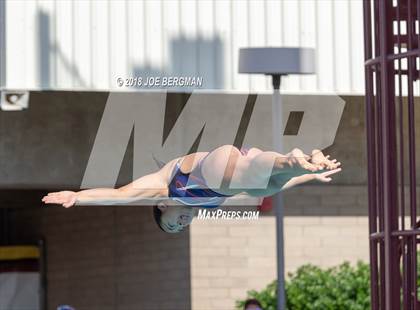 Thumbnail 3 in CIF Girls Diving Championships photogallery.