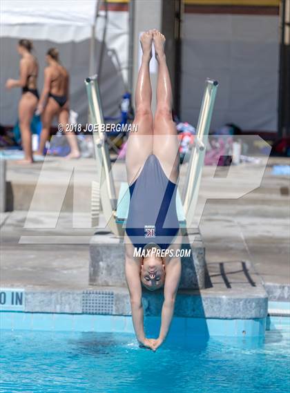 Thumbnail 1 in CIF Girls Diving Championships photogallery.