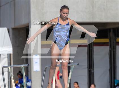 Thumbnail 3 in CIF Girls Diving Championships photogallery.