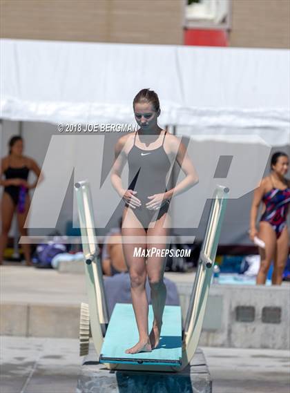 Thumbnail 3 in CIF Girls Diving Championships photogallery.