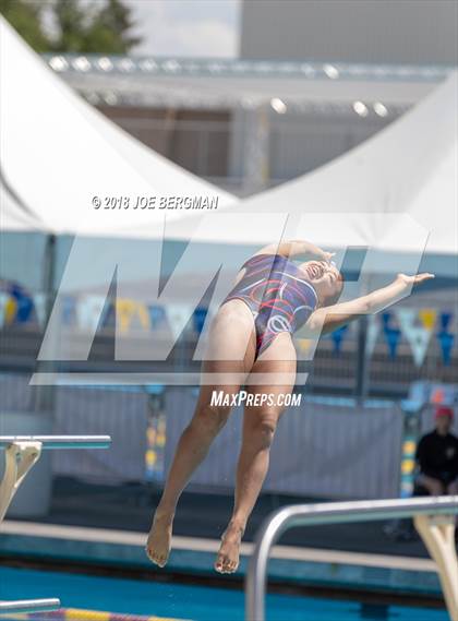 Thumbnail 3 in CIF Girls Diving Championships photogallery.