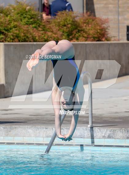 Thumbnail 3 in CIF Girls Diving Championships photogallery.