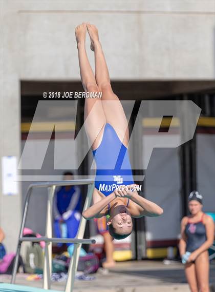 Thumbnail 3 in CIF Girls Diving Championships photogallery.