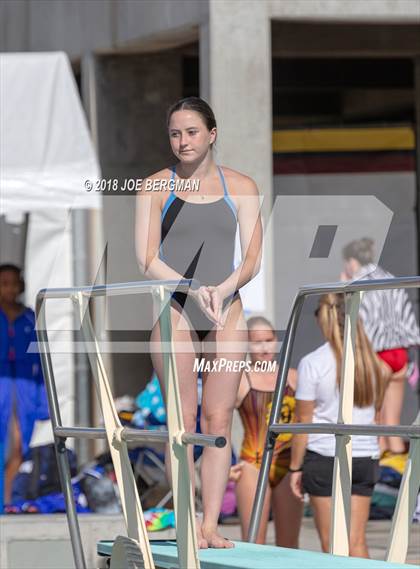 Thumbnail 2 in CIF Girls Diving Championships photogallery.