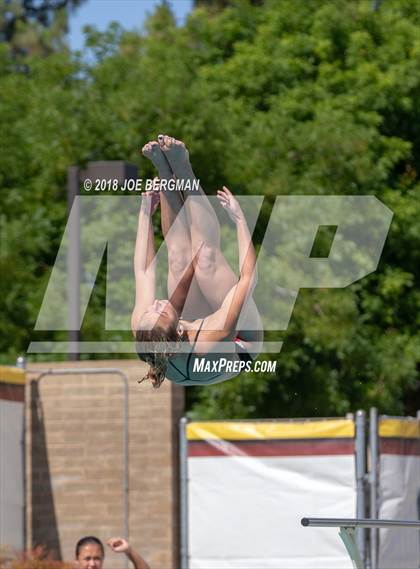 Thumbnail 3 in CIF Girls Diving Championships photogallery.