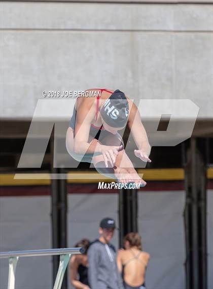 Thumbnail 3 in CIF Girls Diving Championships photogallery.