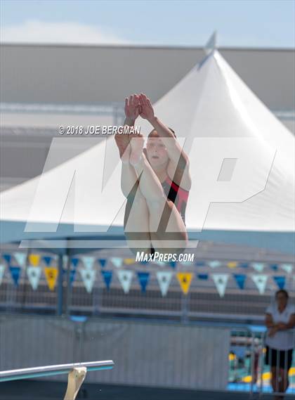 Thumbnail 1 in CIF Girls Diving Championships photogallery.