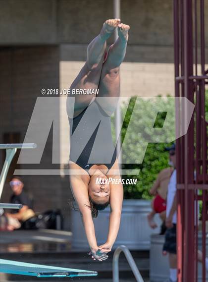 Thumbnail 3 in CIF Girls Diving Championships photogallery.