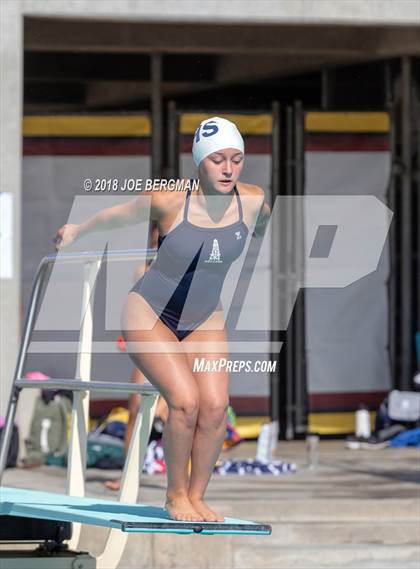 Thumbnail 1 in CIF Girls Diving Championships photogallery.