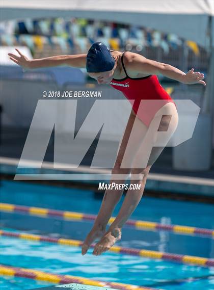 Thumbnail 1 in CIF Girls Diving Championships photogallery.