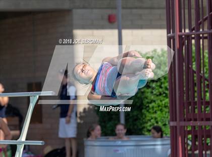 Thumbnail 3 in CIF Girls Diving Championships photogallery.