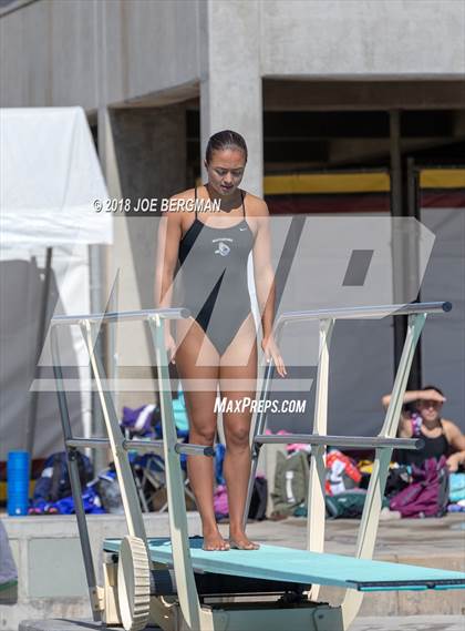 Thumbnail 3 in CIF Girls Diving Championships photogallery.