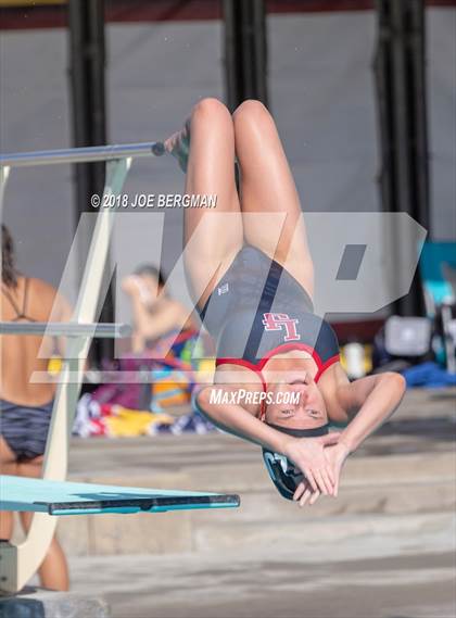 Thumbnail 2 in CIF Girls Diving Championships photogallery.