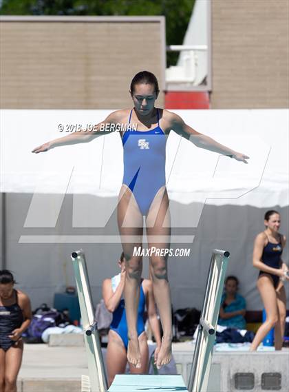 Thumbnail 1 in CIF Girls Diving Championships photogallery.