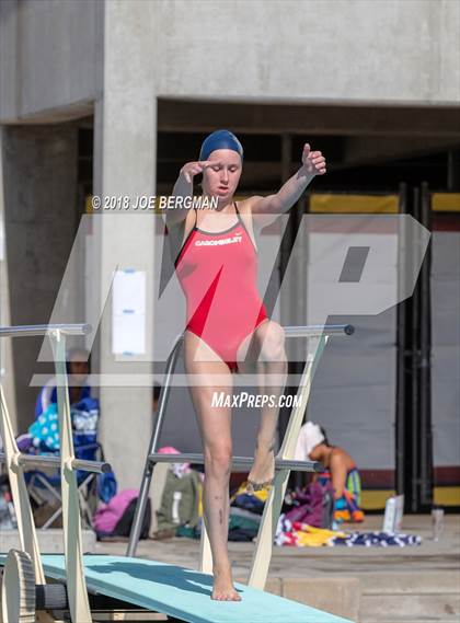 Thumbnail 1 in CIF Girls Diving Championships photogallery.